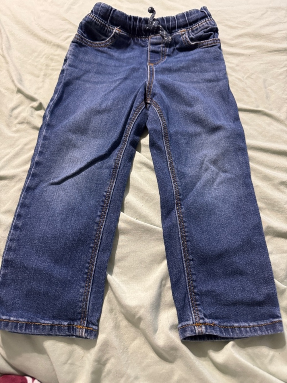 jumping beans Dark Blue Elastic Waist Jeans